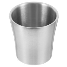 FRCOLOR Edelstahl-Zahnbürstenhalterbecher 180 ml, Badezimmerbecher, farbig, für Männer, Frauen und Studenten