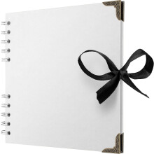 60-Page 8x8" Brown Kraft Scrapbook Album (200gsm) – Photo, Memory & Craft Book – Compatible with Scrapbooking