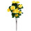 Silkepeoner kunstige blomster lang stilk 12 stk 1