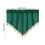 Curtains Short Solid Color Curtains, Triangular Curtains for Household, Small Window, Through Rod Curtains for Kitchen, Bathroom, Cabin 3