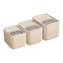 Airtight Dog Food Storage Container – BPA-Free PP with Locking Lid & Built-in Scoop, 9/15/30lb Capacity for Dry Food/Snacks