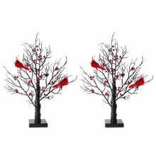 Lampă vintage strălucitoare pentru arborele cardinal, 21 inch