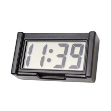 mini-réveil numérique avec affichage LED du jour, fonctionne sur piles, 3,5 x 6 cm, pour bureau, table de chevet, poche, voiture, camion