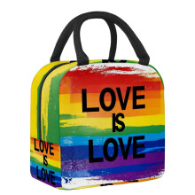 Borsa termica per il pranzo Rainbow Love per adulti