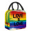 Τσάντα Tote με μόνωση Rainbow Love για ενήλικες 1