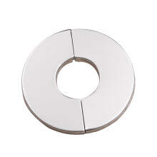 Stainless Steel Split Round Escutcheon Plate Wall Split Flange for 24/28/35/42/51mm Diameter Pipe Bathroom Accessories