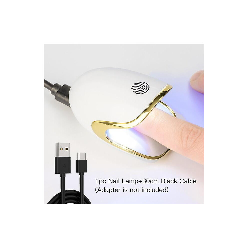 Light Mini Nail Dryer Uv Lamp Manicure Machine Single Finger Nails Art Tool Gel Polish 16W Nail Dryer Led Nail Lamp Manicure Tools