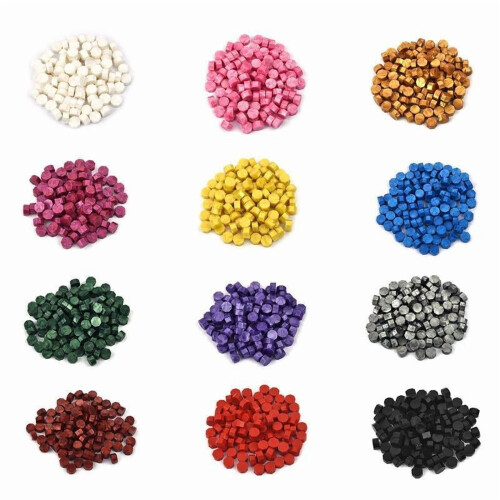 Particules de cire à cacheter pour laque de feu (100 pièces) 1
