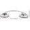 Cabilock suction grab bar for bathroom shower 1 pack 4