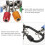 Bit Holder Keychain Portable Screwdriver ABS Steel 1 Set 6