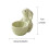 Ceramic Rabbit Egg Cup for Soft-Boiled Eggs – Easter Bunny Egg Holder, Elegant Rabbit-Shaped Egg Stand, Compatible with Standard Eggs 6