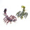 Scorpion articulé imprimé en 3D (1 pièce) 2