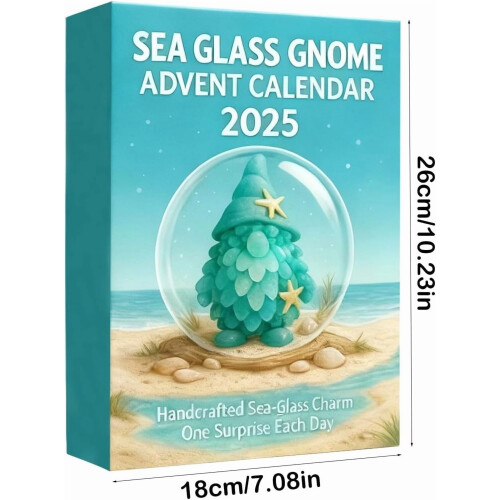 Χριστουγεννιάτικο Ημερολόγιο Advent 2025Ακρυλικά Στολίδια Gnome 24 2