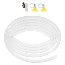 2Sets Luchtverkoeler Afvoerslang Kit Met Klemmen Duurzame PVC Staal