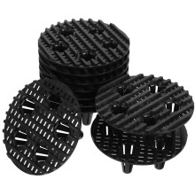 12Pièces Supports Pour Pots Planteurs, Pieds Drainage Antiracines Noir