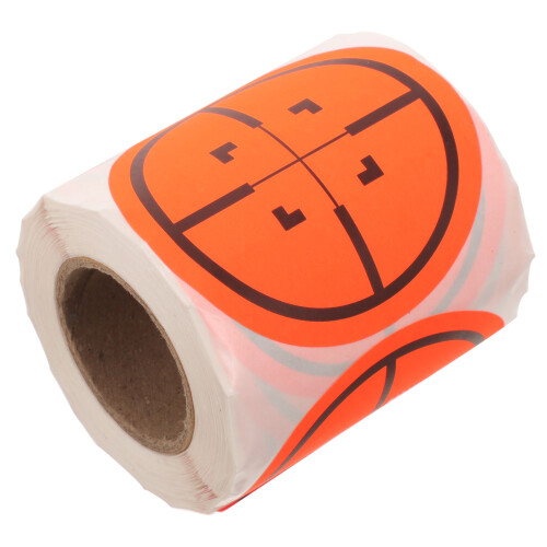 Orange Kunststoff Selbstklebende Aufkleber Für