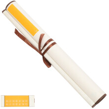 Orange Kalligraphie Rollpapier Premium Chinesisches Malpapier
