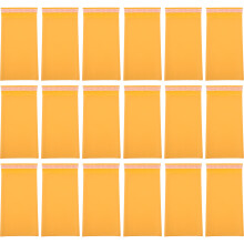 25Pièces Enveloppes Matelassées Bulles Jaune Pour Emballage Durable