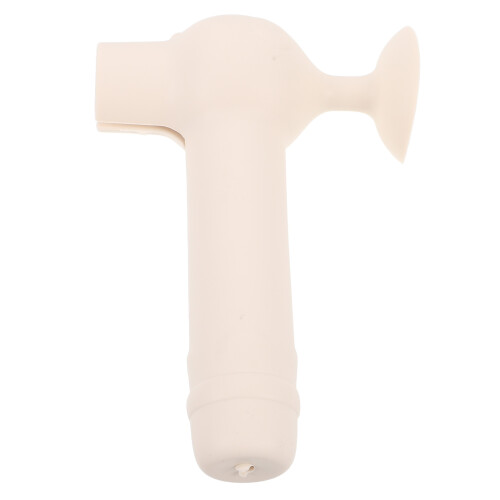 2Pièces De Silicone Décoratifs Blancs Anti-