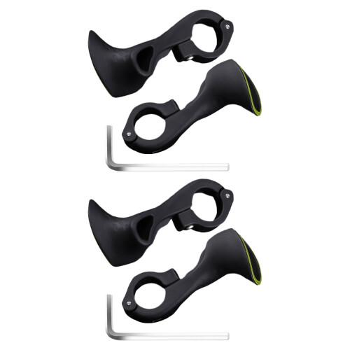 2Paires Extensions Guidon Bike Nylon Antidérapantes Usage