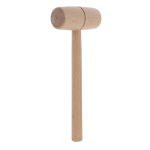 Marteau Artisanal En Bois Hêtre Khaki Pour Projets De Bricolage