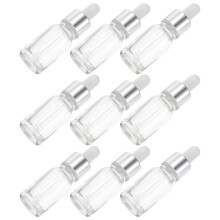 30Pcs Assorted Color Glass Bottles for Perfume Essential Oil Storage