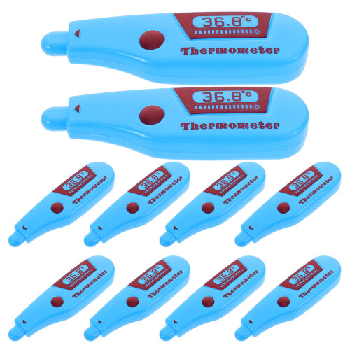 10Pièces Thermomètres Jouets Kit Accessoires Costume