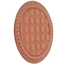 1Pièces Plaque De Base Tressée Marron, Matériau Durable Pour Sac