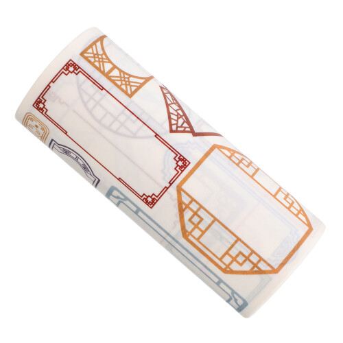 5 Breites Washi Tape Vintage Multicolor Für 1