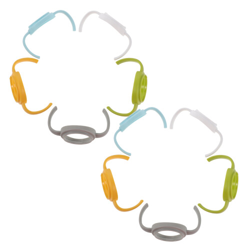 10St Plastic Handgrepen - Handvatten Baby- En Kinderflessen