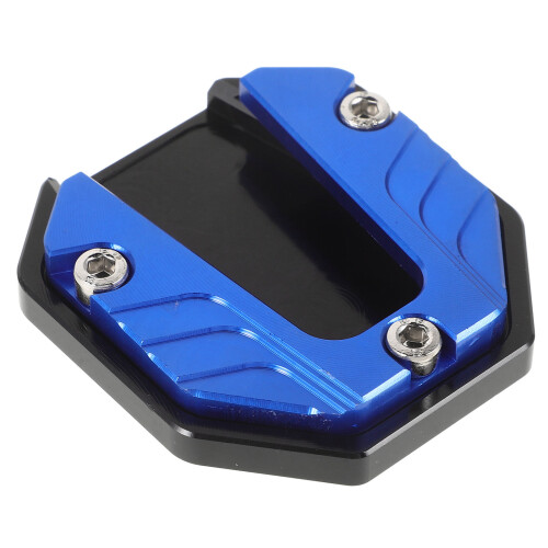 4Pcs Aluminum Motorcycle Kickstand Pads Multi Color Side Stand Support 2