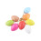 120Pcs Safe Plastic Colored Eggs for Easter DIY and Artistic Creations 1