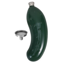 Compact Stainless Steel Hip Flask with Funnel for Outdoor Use