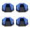 4Pcs Aluminum Motorcycle Kickstand Pads Multi Color Side Stand Support 6