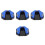 4Pcs Aluminum Motorcycle Kickstand Pads Multi Color Side Stand Support 7
