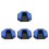4Pcs Aluminum Motorcycle Kickstand Pads Multi Color Side Stand Support 8