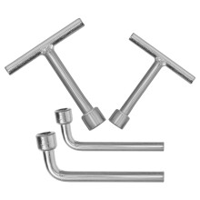 12Pcs T-Handle and L-Shape Triangle Socket Spanners for Industrial Use