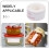 5 Rolls Holders Refrigerator Label Freezer Labels Reminder Stickers 9
