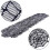 4Pcs Black Halloween Spider Web Lace Table Runner Fireplace Cover 1