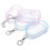 16Pcs Clear Doll Display Bags Assorted Colors Mini Keychain Pouch 1