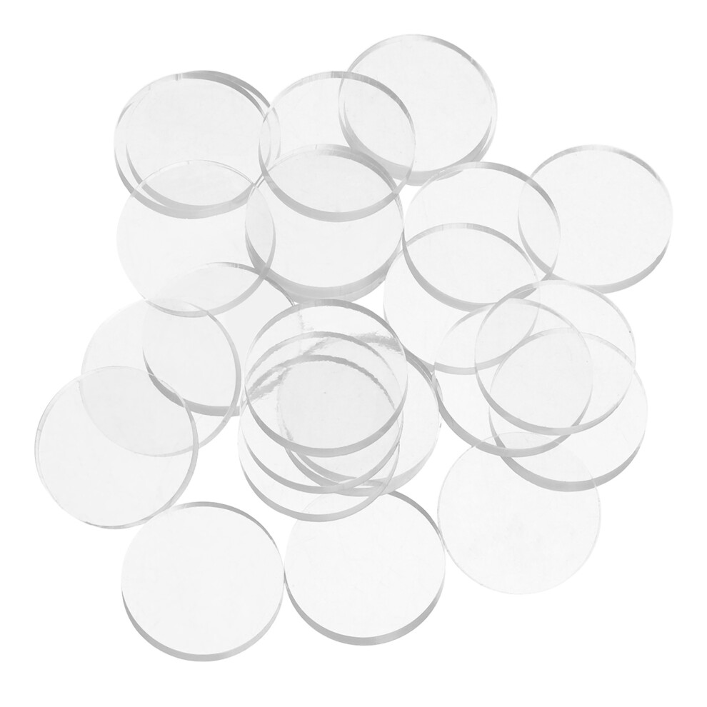 40Pcs Clear Rubber Glass Tabletop Bumpers Anti-Skid Cushion Pads 3681305408790