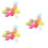 120Pcs Safe Plastic Colored Eggs for Easter DIY and Artistic Creations 7
