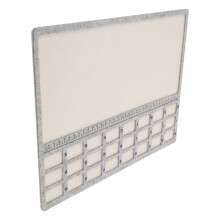 Multi Felt Bead Holder Tray for Bracelet Making with Precise Scale