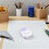 Poinçon Coins Arrondis Violet Portable Pour 5