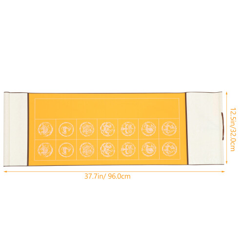 Orange Kalligraphie Rollpapier Premium Chinesisches Malpapier 2