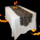 4Pcs Black Halloween Spider Web Lace Table Runner Fireplace Cover 9
