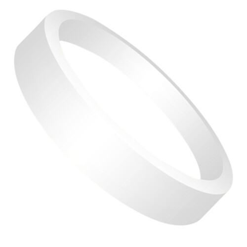 White Floating Fish Feeder Ring Durable Sponge Aquarium Accessory