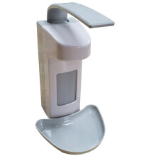 3Pcs White Wall Dispenser Manual Liquid Soap for Shower and Kitchen