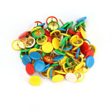 600Pcs Plastic Push Pins Colorful Drawing Pins for Home and Office Use