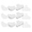 2400Pcs White Cotton Face Cleansing Pads Nose Pore Patch Spa Set 2